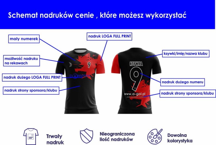 Koszulka piłkarska z LOGIEM nadruk w cenie 37 opis 2.jpg