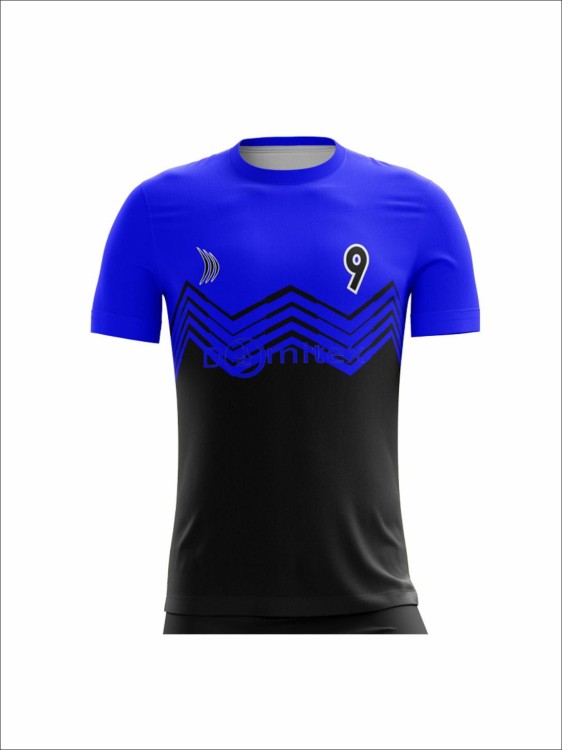 T-shirt z własnym nadrukiem NAPISEM w cenie 38 niebieski.jpg