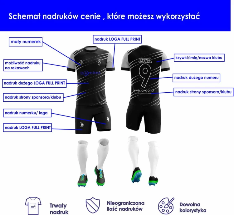 Koszulka z spodenkami, nadruk w cenie A-GOL 47 OPIS.jpg