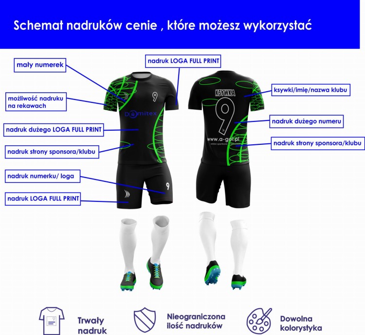 Strokje piłkarskie z dowolnym NAPSIEM, nadruk w cenie A-GOL 49 OPIS.jpg