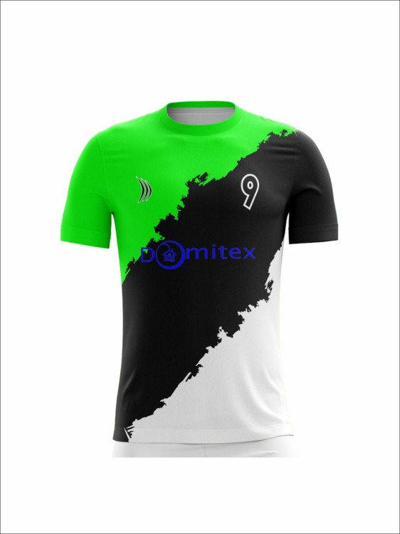 Tania koszulka sportowa z własnym nadrukiem LOGA 41 seledyn.jpg