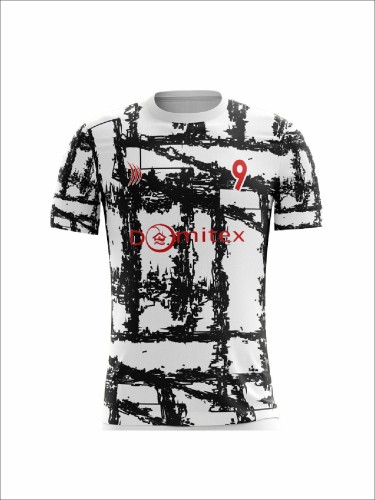 Tania koszulka sportowa z własnym nadrukiem LOGA 42 czarny.jpg