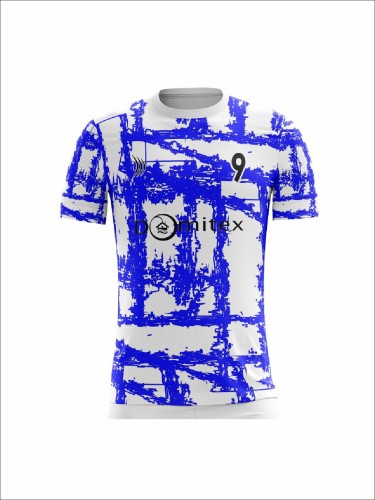 Tania koszulka sportowa z własnym nadrukiem LOGA 42 NIEBIESKI.jpg