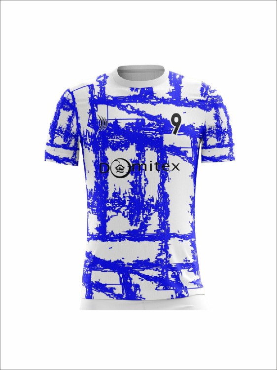 Tania koszulka sportowa z własnym nadrukiem LOGA 42 NIEBIESKI.jpg