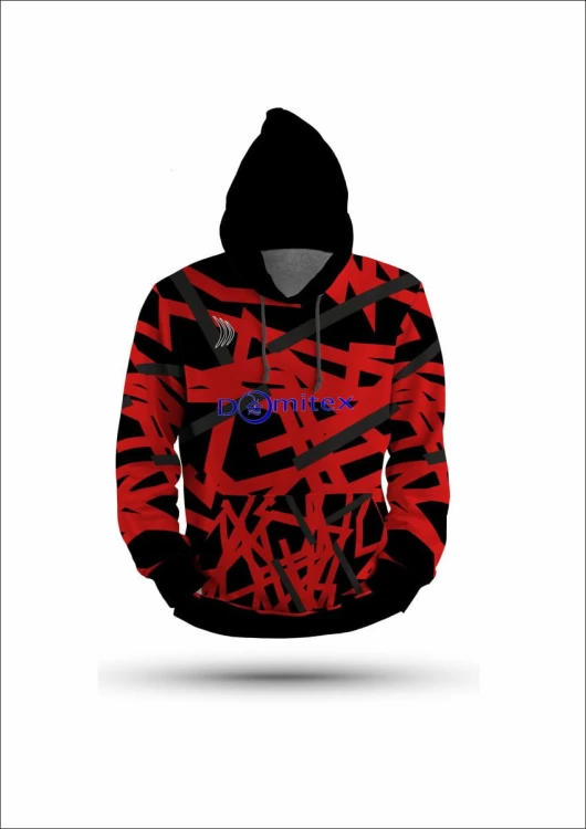 Bluza z nadrukiem w cenie A-GOL 48 czerwony.jpg