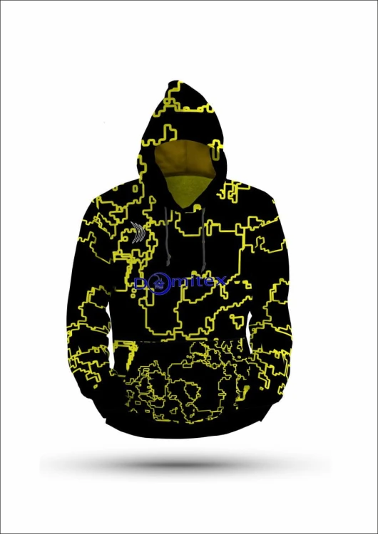 Bluza z nadrukiem w cenie A-GOL 31 zółty.jpg