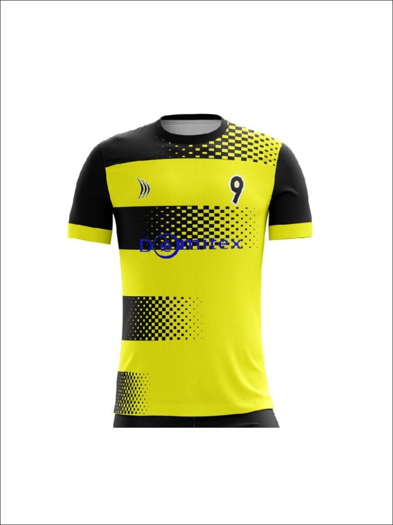 Koszulka piłkarska z nadrukiem TANIO 27 żółty.jpg